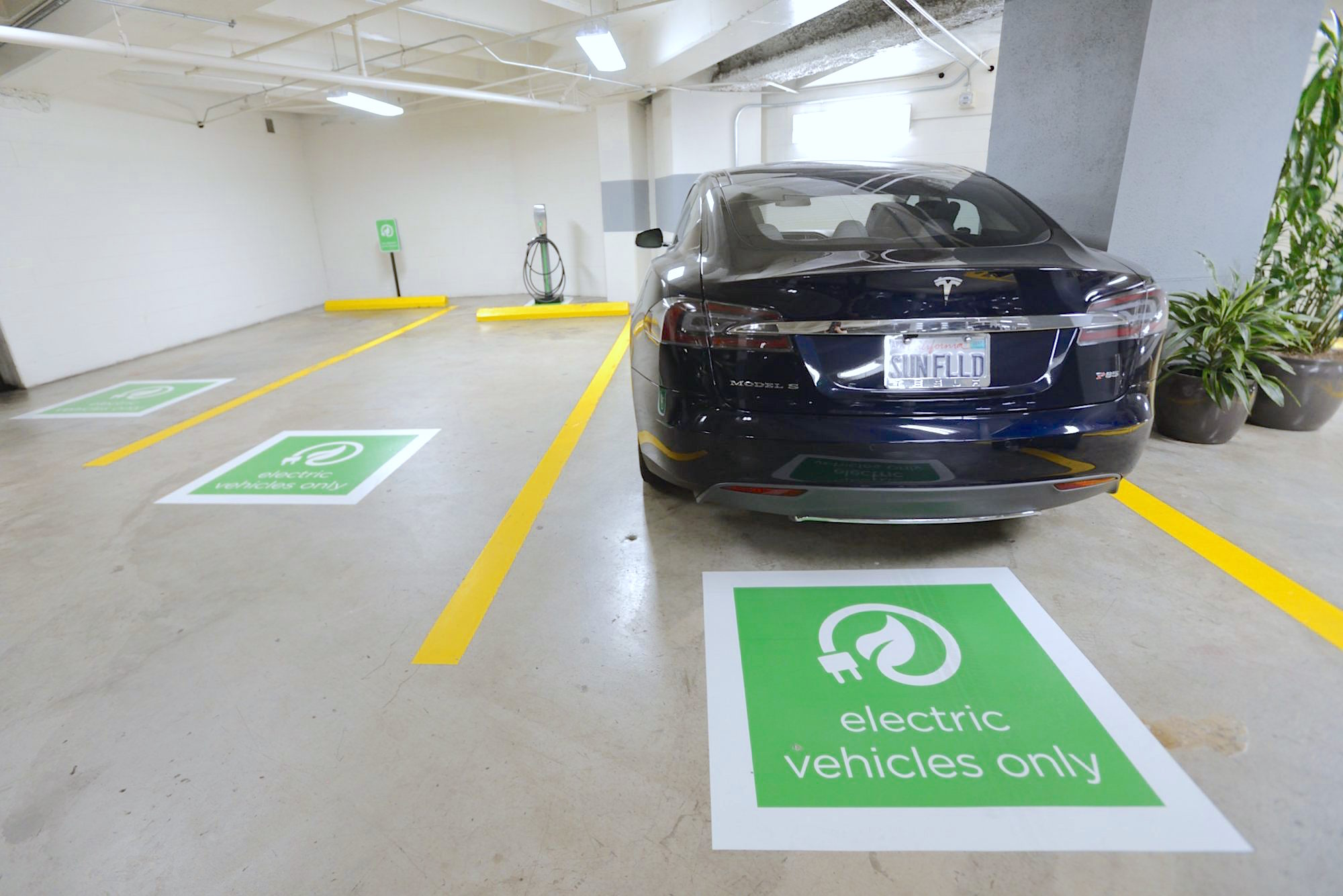 EV Charging spaces