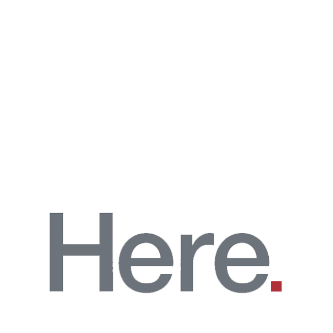 Logo for Here by Hines.