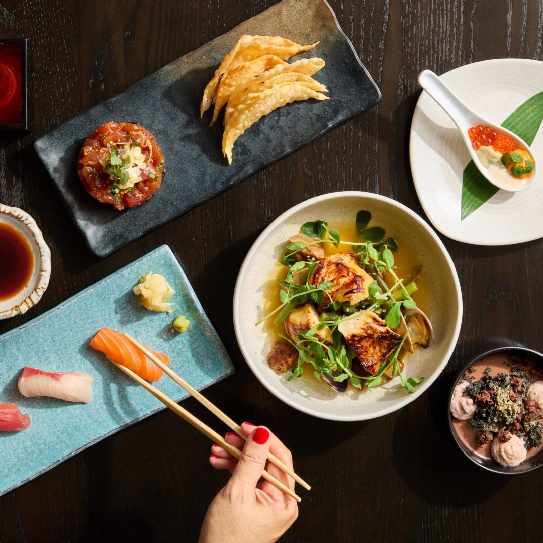 Plate of food from Pabu